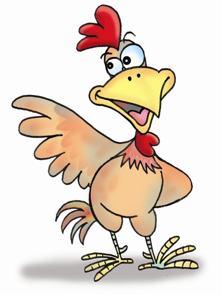 chicken legs cartoon